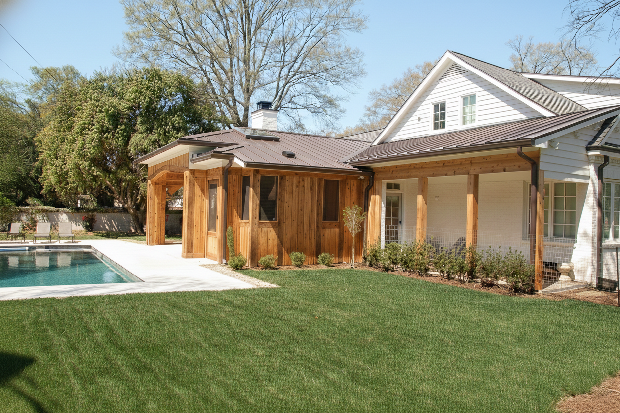 Screened Porch After
